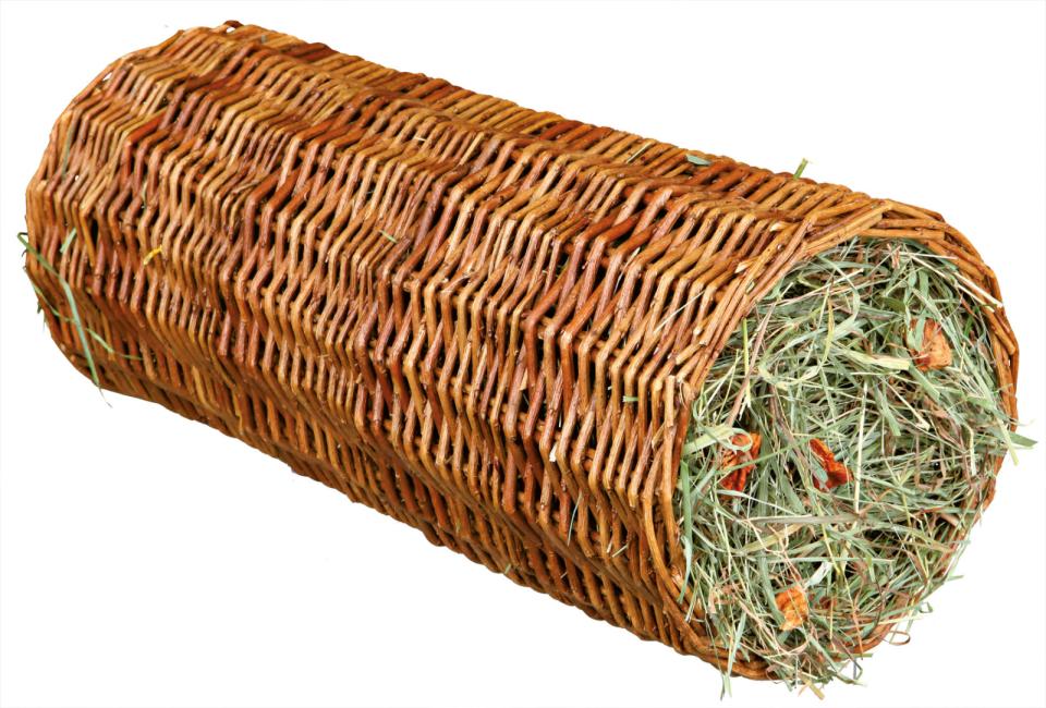 Wicker Tunnel with Hay
