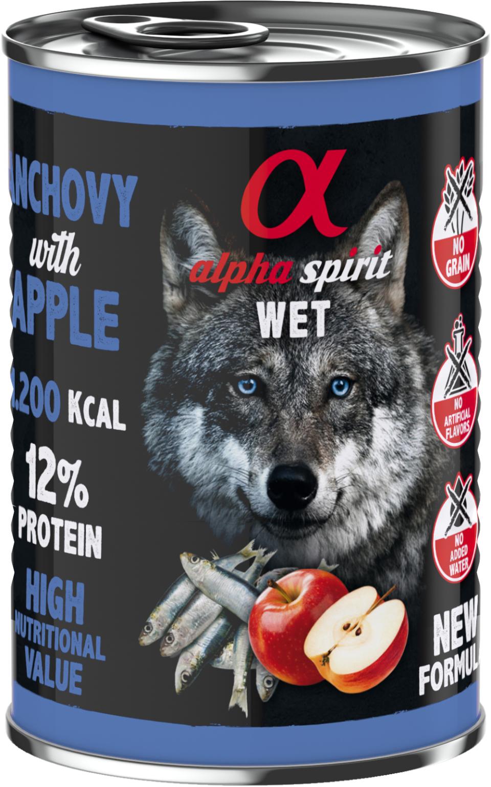 AlphaSpirit Anchovy with red apple 400 g