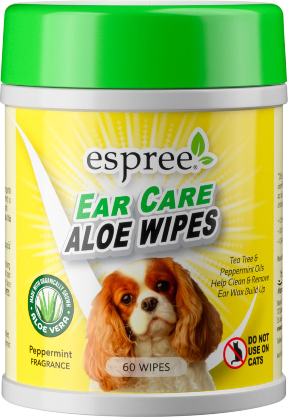 Espree Ear Care Aloe Wipes
