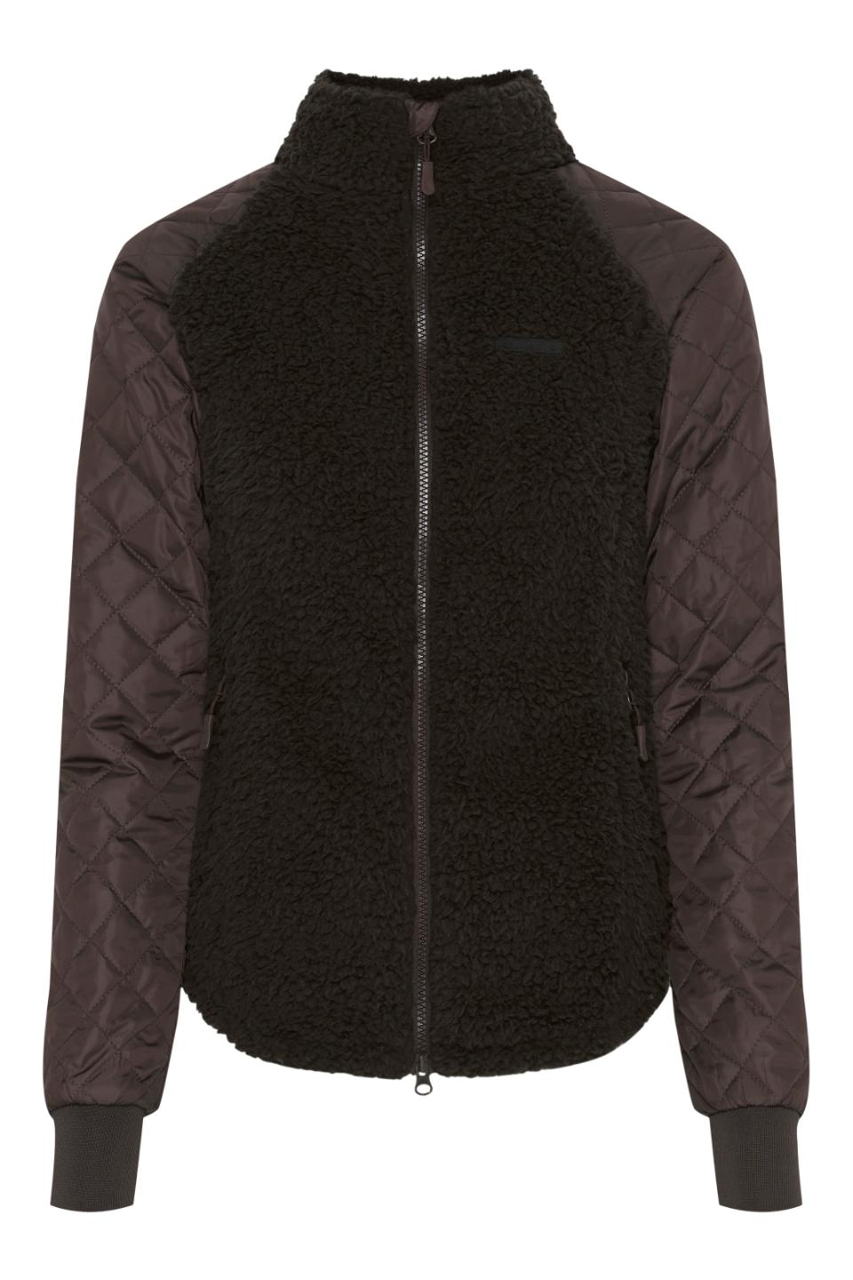 Equipage Lola mix zip jacke