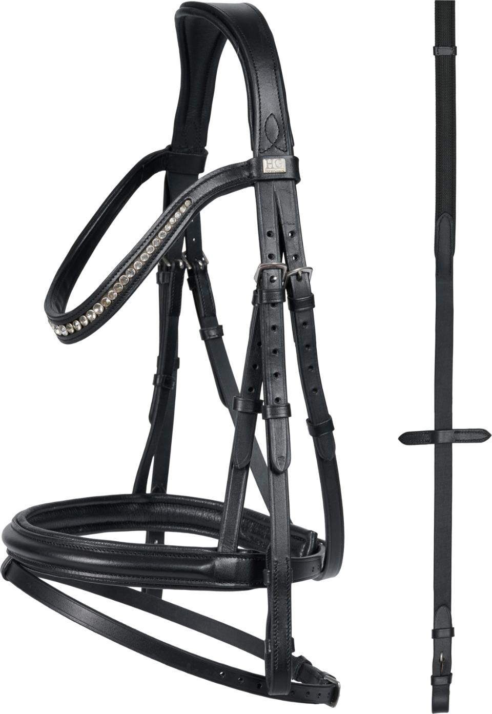 HorseGuard Emi bridle w/combined noseband