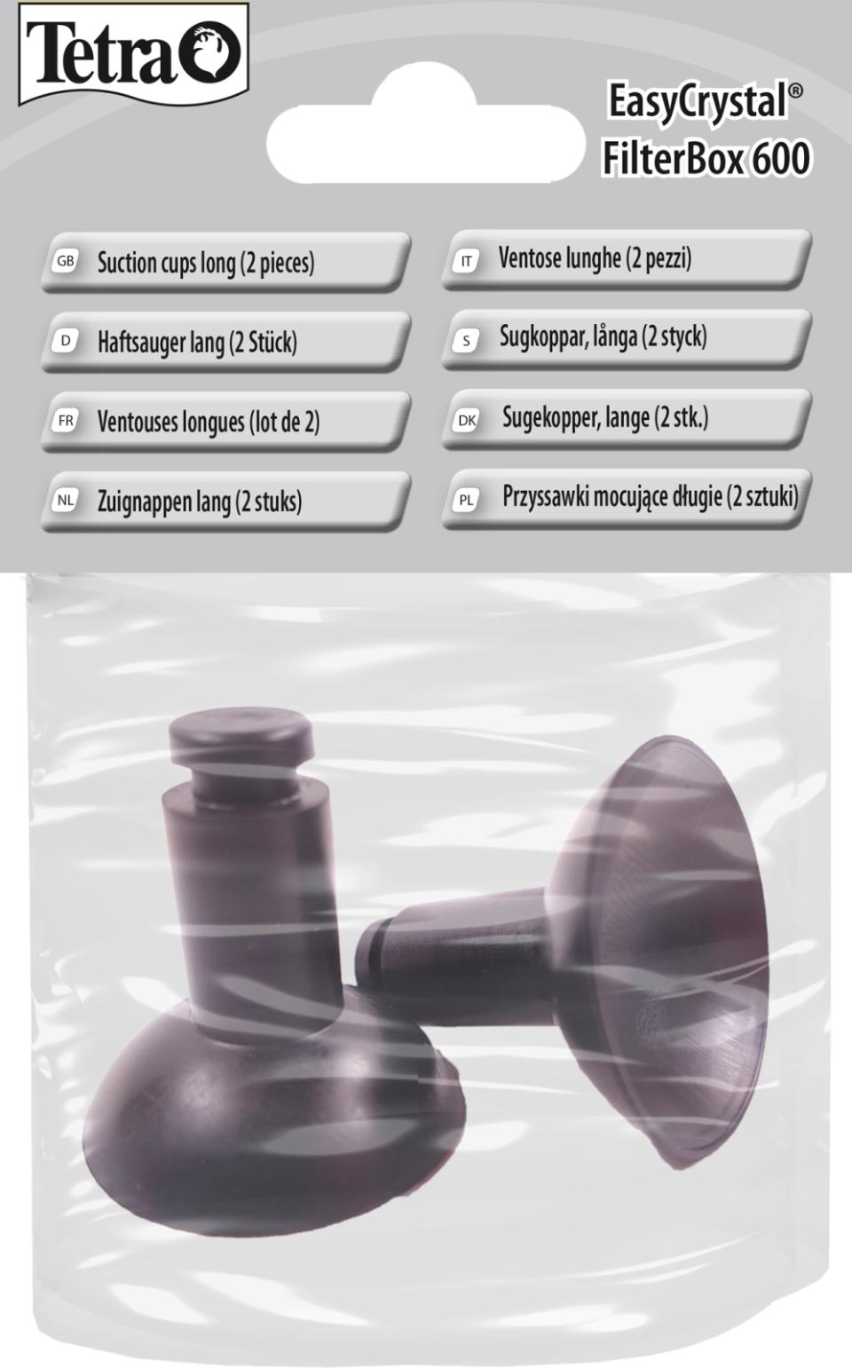 Tetra EC FilterBox 600 SuctionCups long