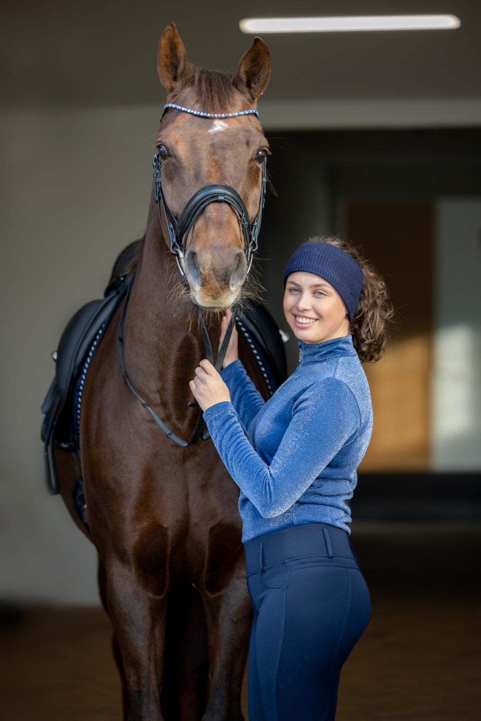 Equipage Shimmer Langarm Reitshirt