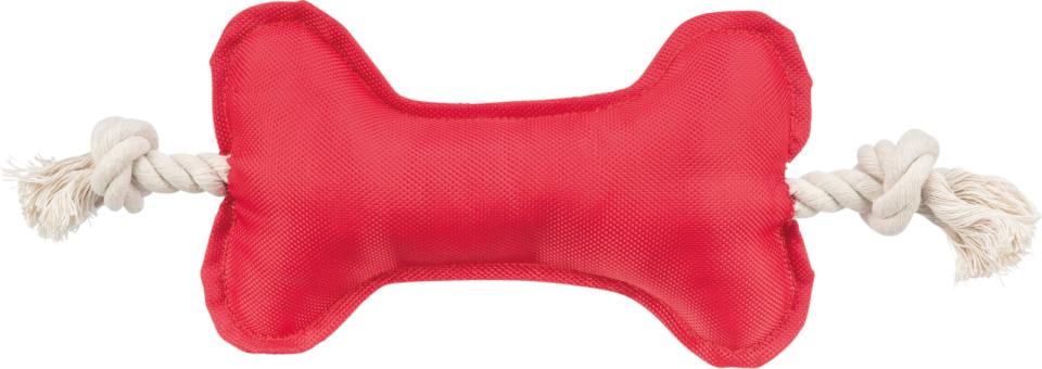 Bone with rope, plush