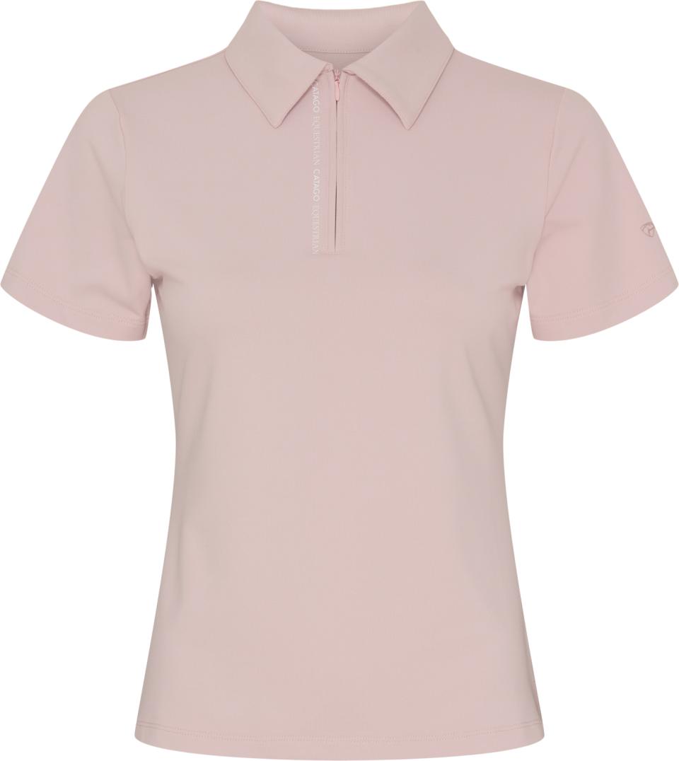 CATAGO Nash zip polo Kurzärmige Reitbluse