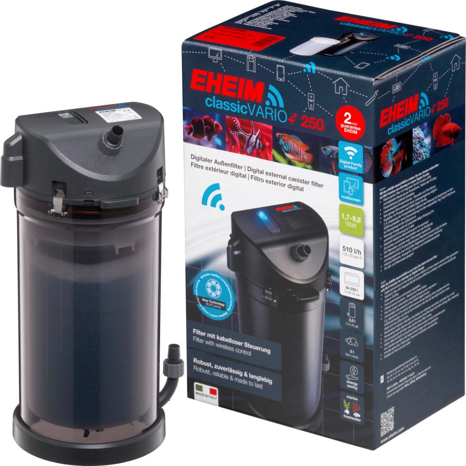 EHEIM classicVARIO+e 250 udvendig filter