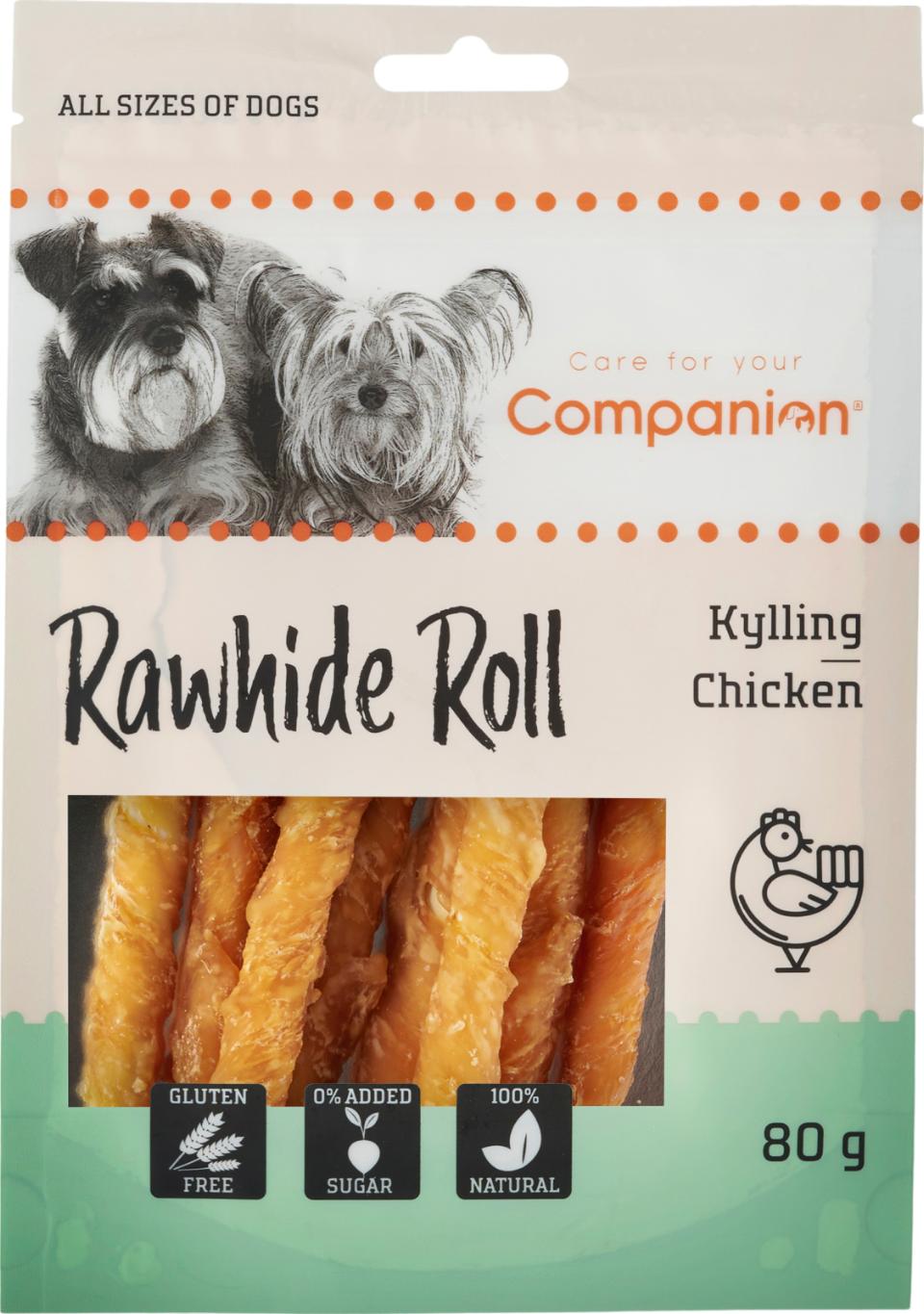 Companion Rawhide Roll, kyckling