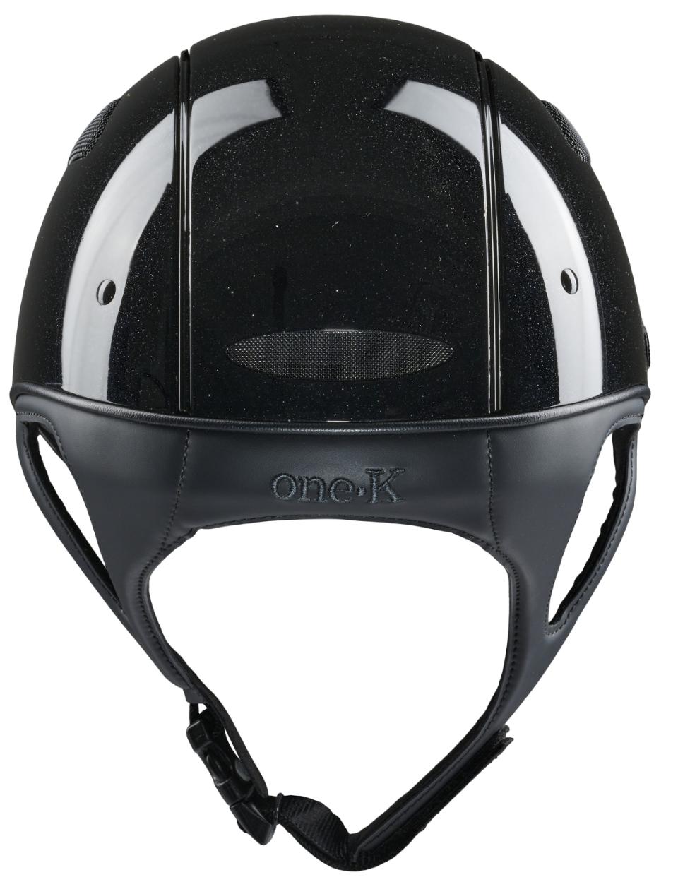 One K Defender Pro Reithelm Glossy mit Schimmereffekt