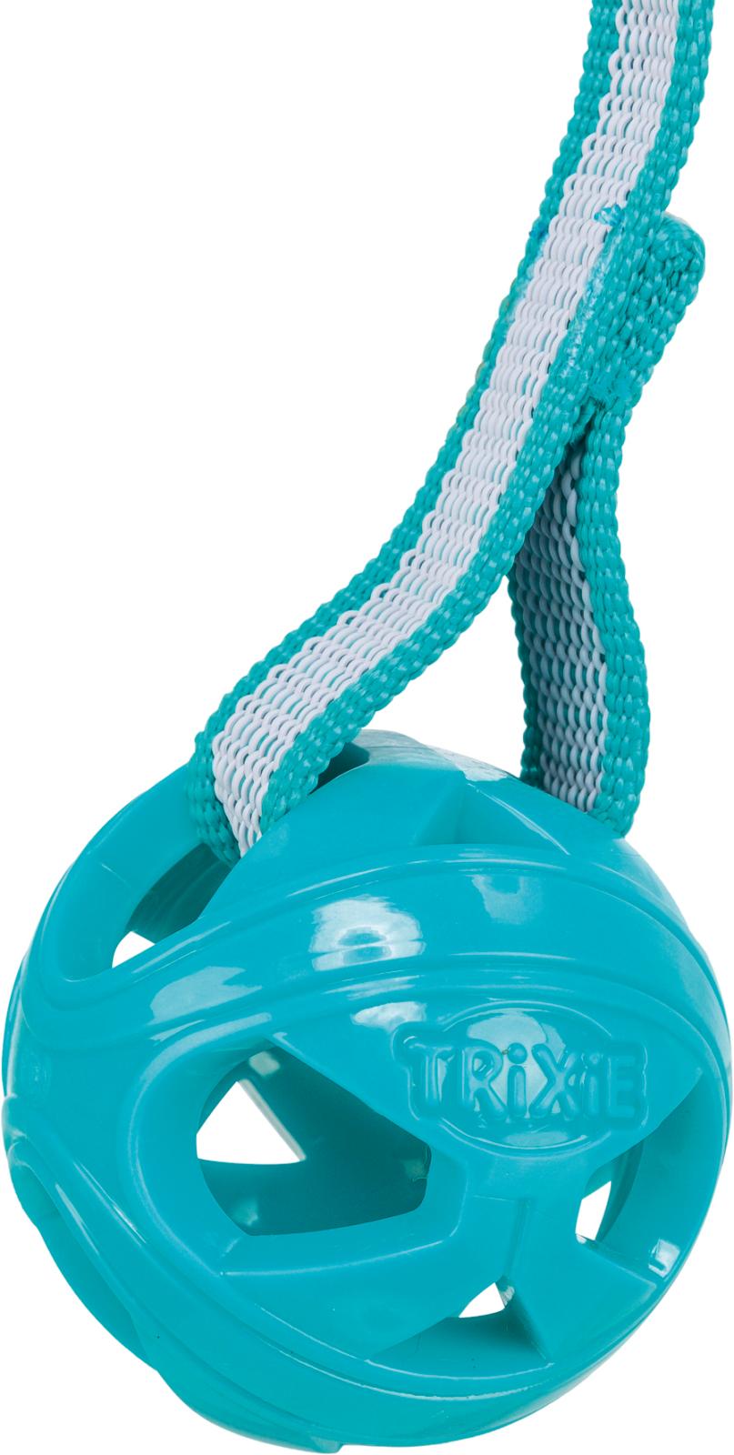 Trixie Honeycomb ball on Rope, TPE