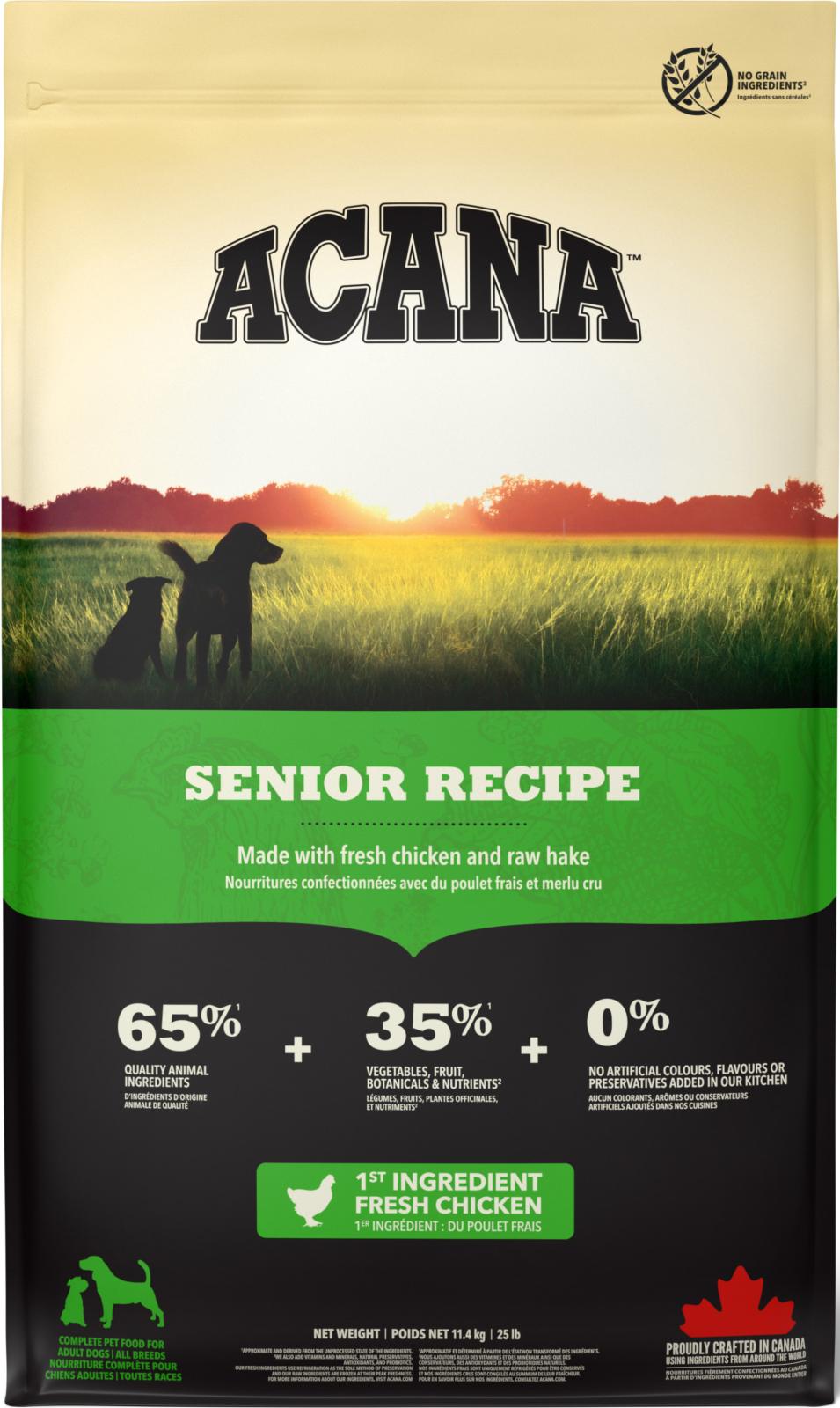 ACANA Dog Range Senior (chicken and fish)