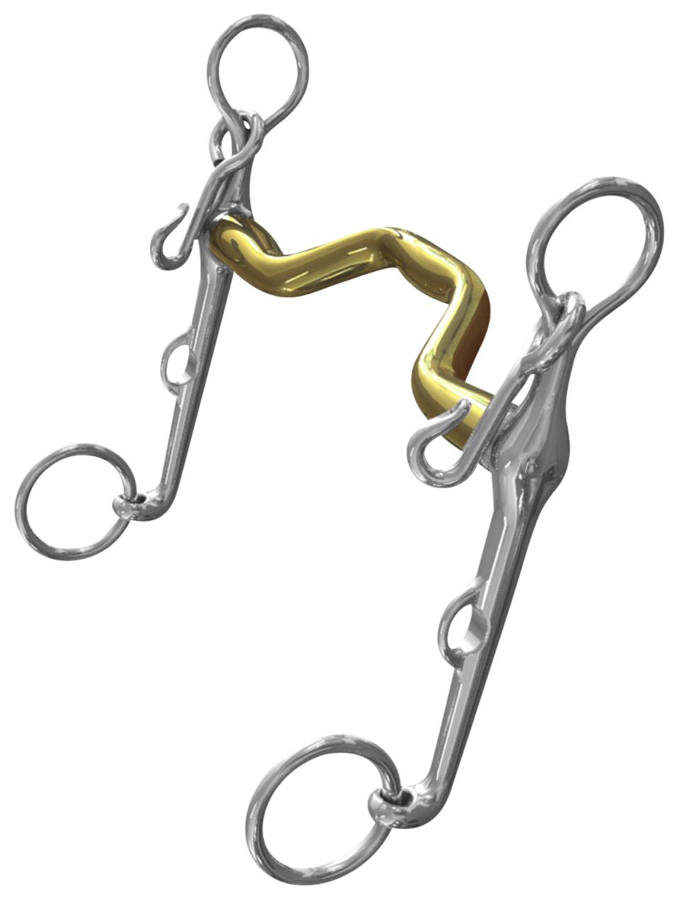 Neue Schule Kandarbid WARMBLOOD T14mm, 7 cm sidestang