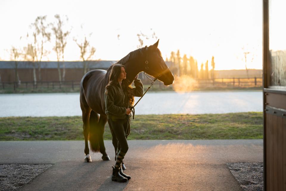Equipage Joelle Half-zip Teddy Reitjacke
