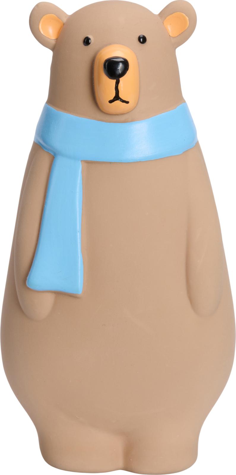 Companion squeaky latex toy, bear