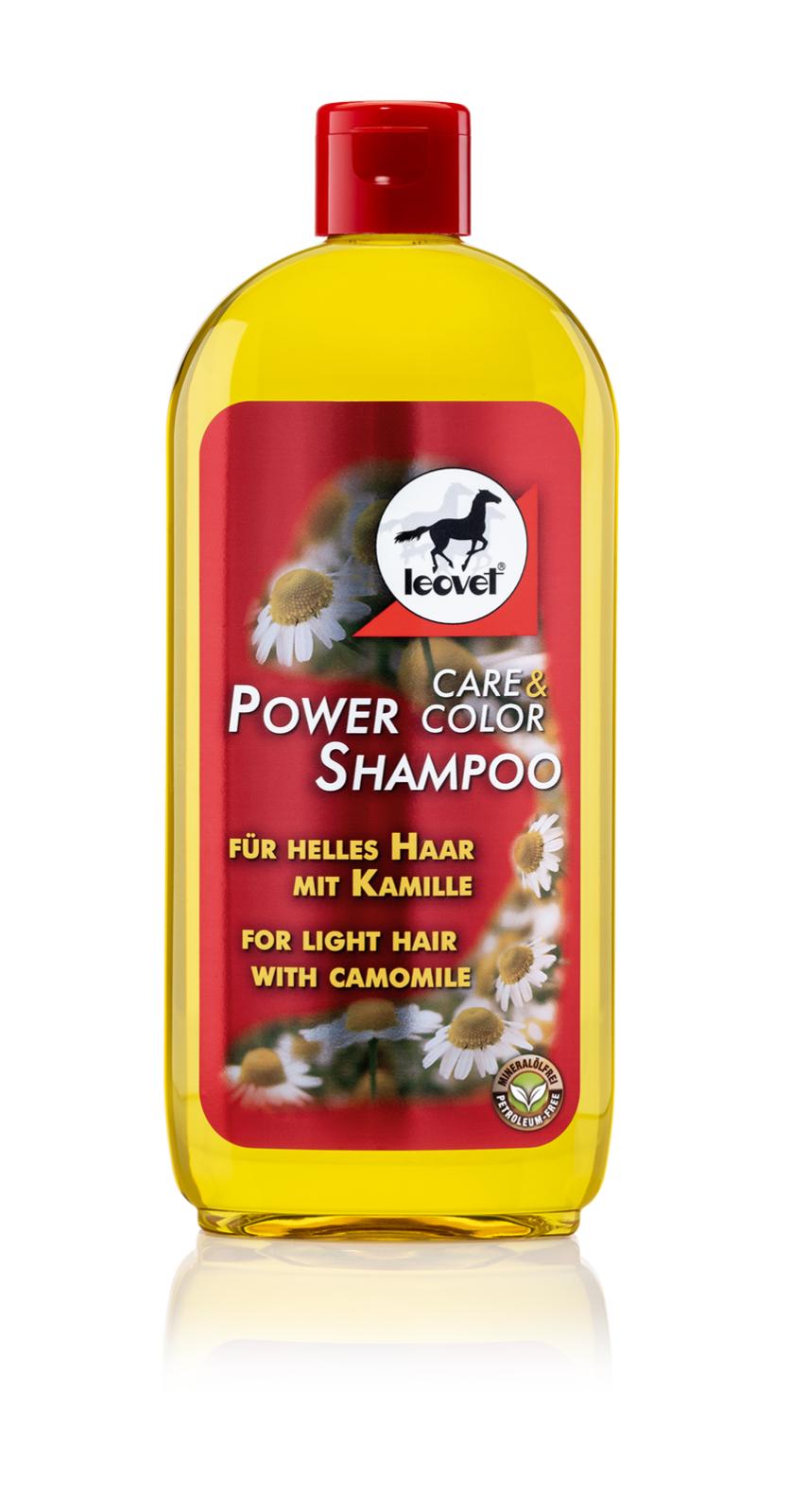 Leovet Power shampoo with camomile for pale horses