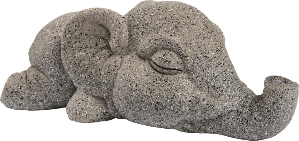 Companion stone look latex toy - elephant, 21cm