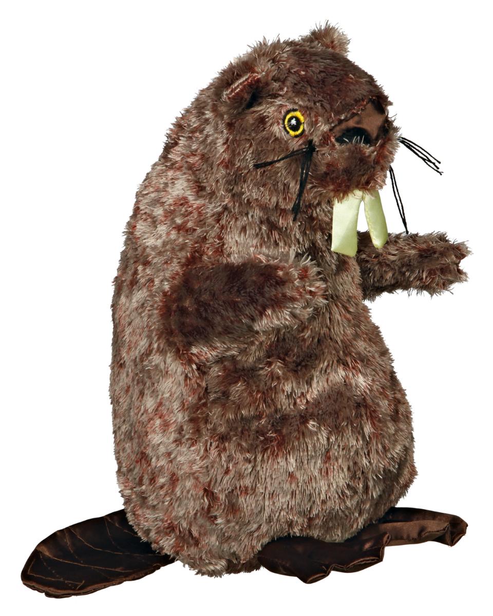 Beaver Plush Dog Toy