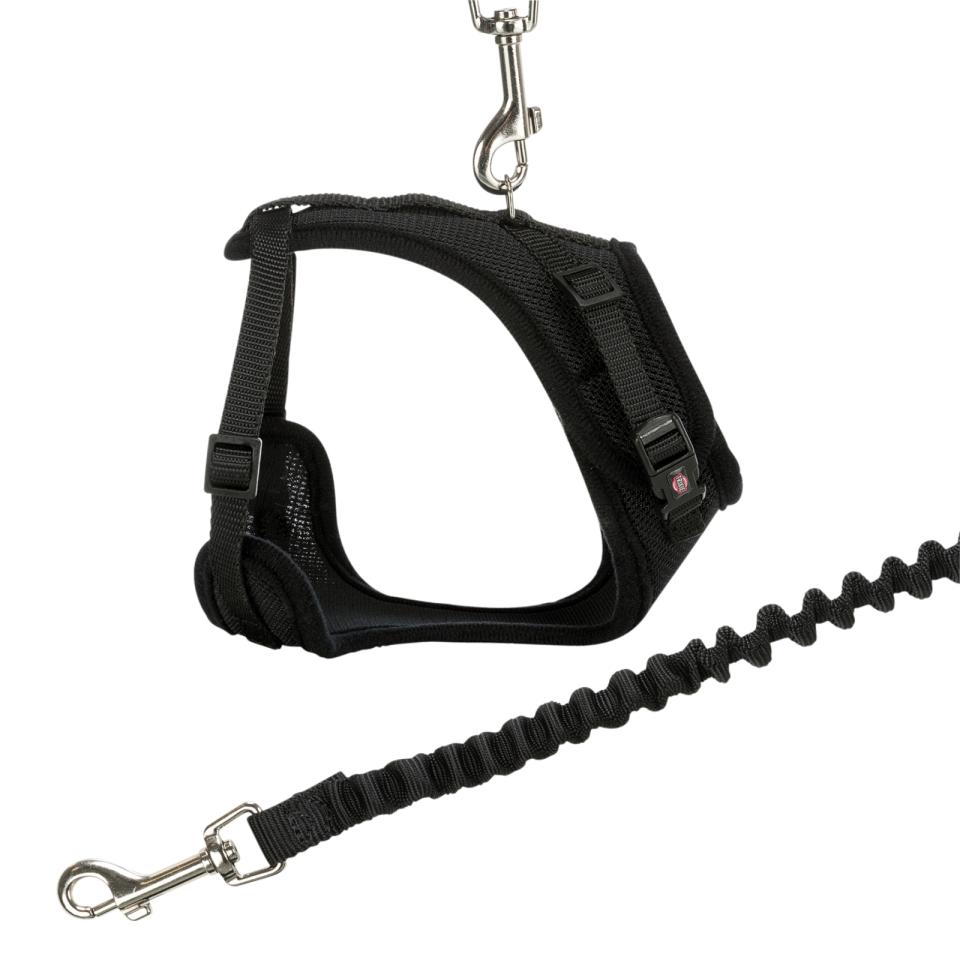 Mesh Y-Harness with Leash