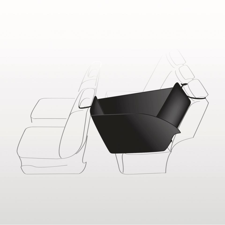 Protective Car Seat Cover with Side Parts, half