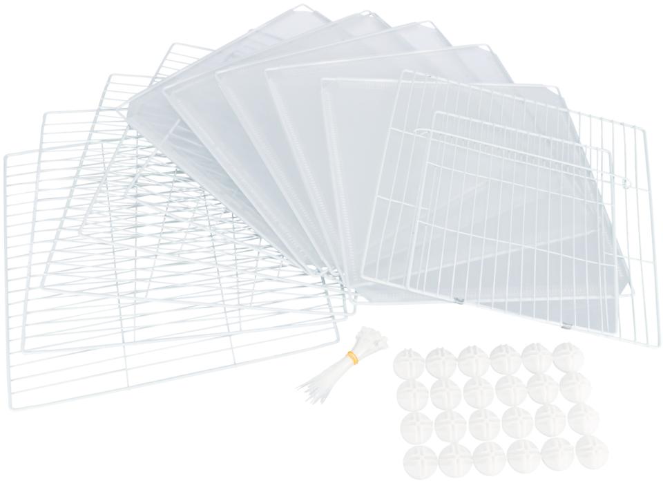 Trixie indendørs løbegård, metal/plastik