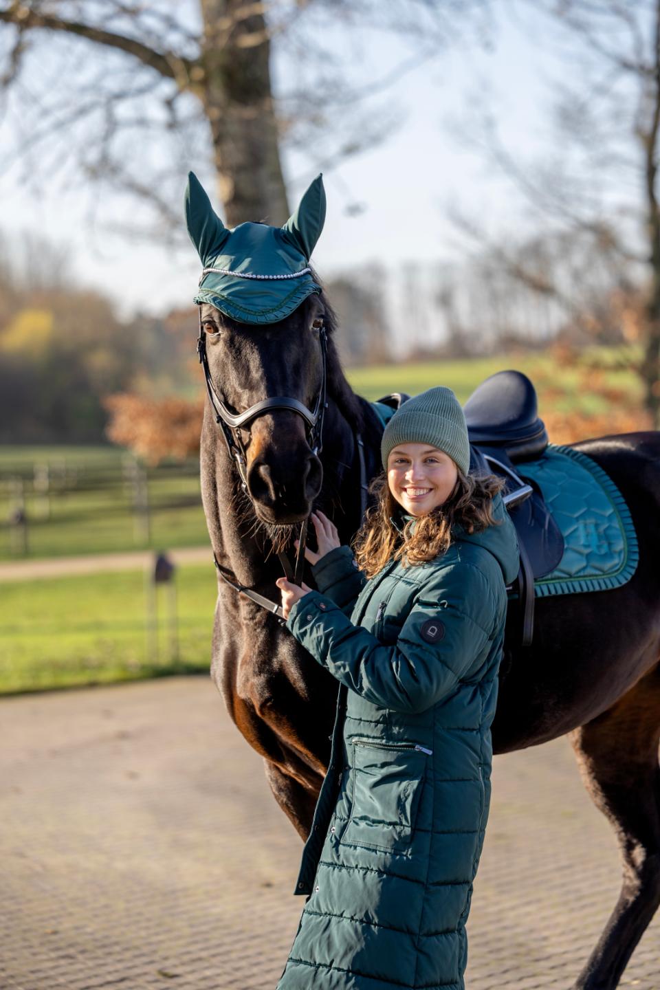 Equipage Candice lange Reitjacke