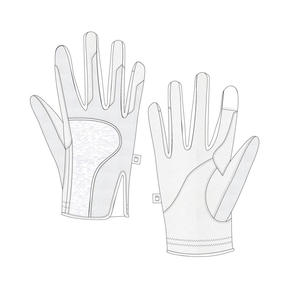 Equipage Larissa Handschuhe mit Spitze