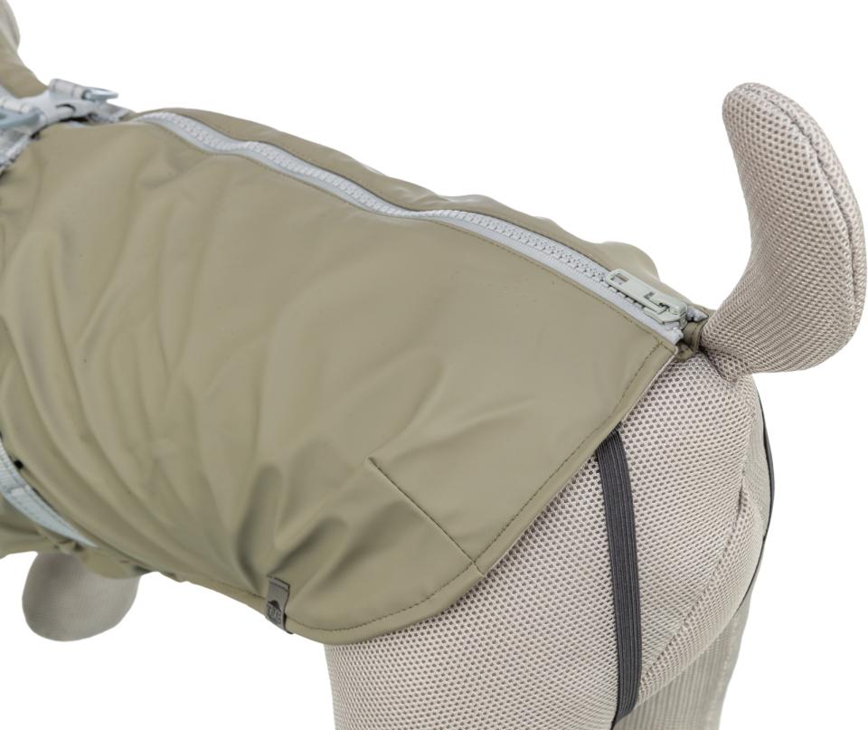 Trixie Pontis rain dog coat with harness