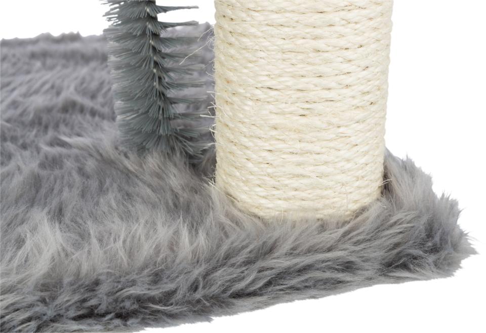 Baza scratching post with brush