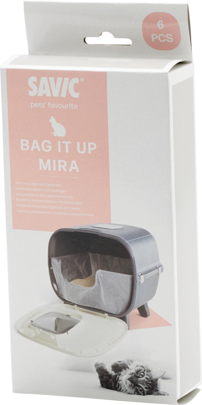 SAVIC Bag it up Mira kattlåda pås