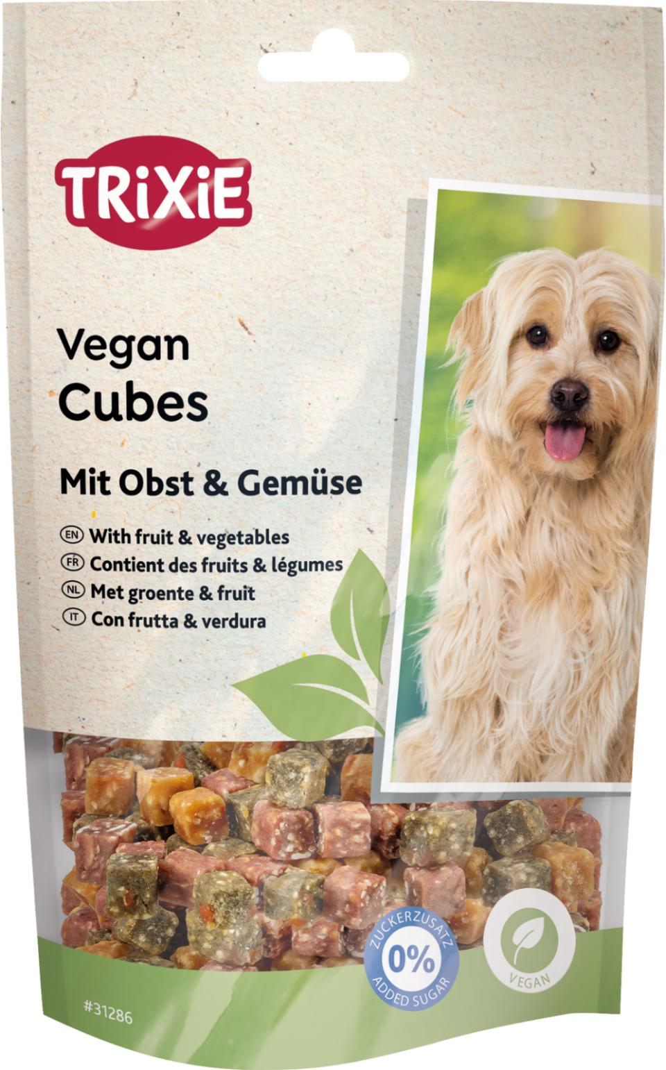 Trixie Vegan Cubes with fruits & vegetables