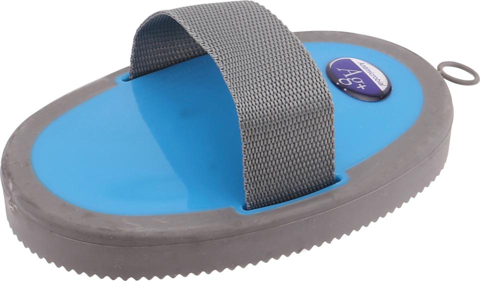 HorseGuard Ag+ curry comb with soft grip