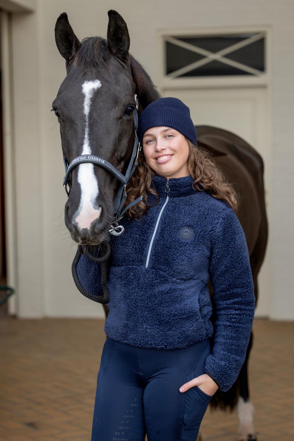 Equipage Vaino glittrig ribbmössa