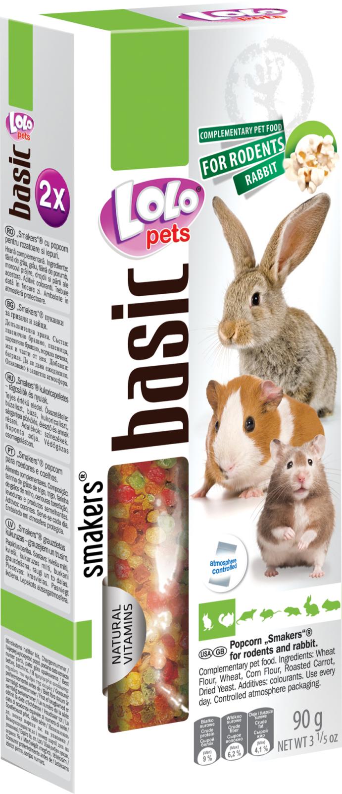 Smakers w. popcorn, rodent