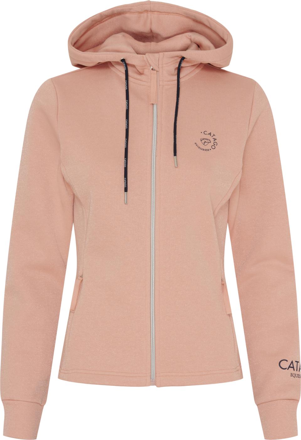 CATAGO Natalie hoodie med lynlås