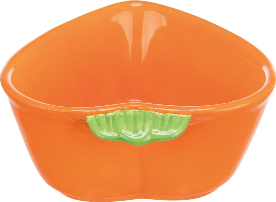 Carrot bowl, ceramic