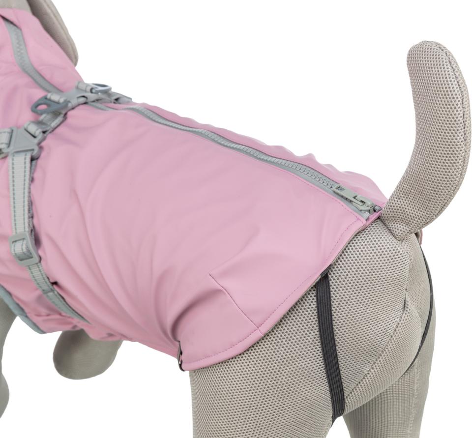 Trixie Pontis rain dog coat with harness