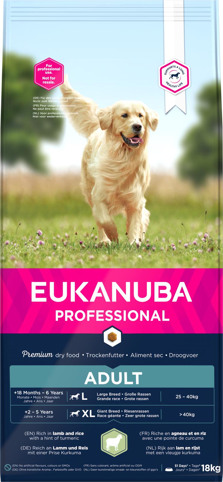 EUKANUBA PRO Adult Large breed Lamb & Rice