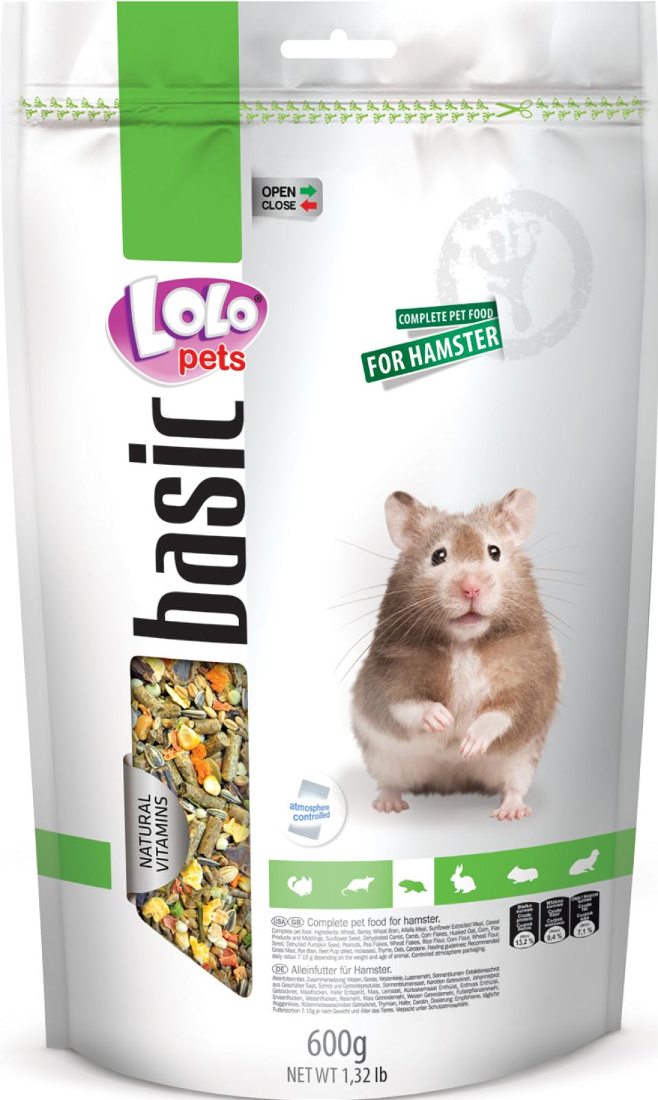 Lolo Pets FOODY PREMIUM fuldfoder til hamster