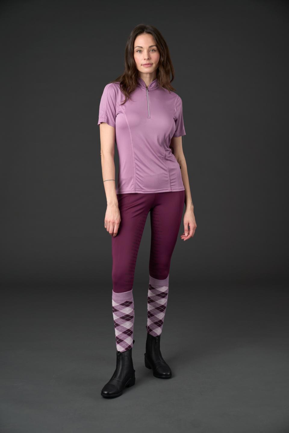 Equipage Awesome Kurzarm-Reitbluse für Kinder