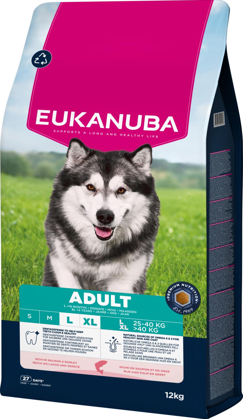 EUKANUBA Adult Large Breed laks & byg