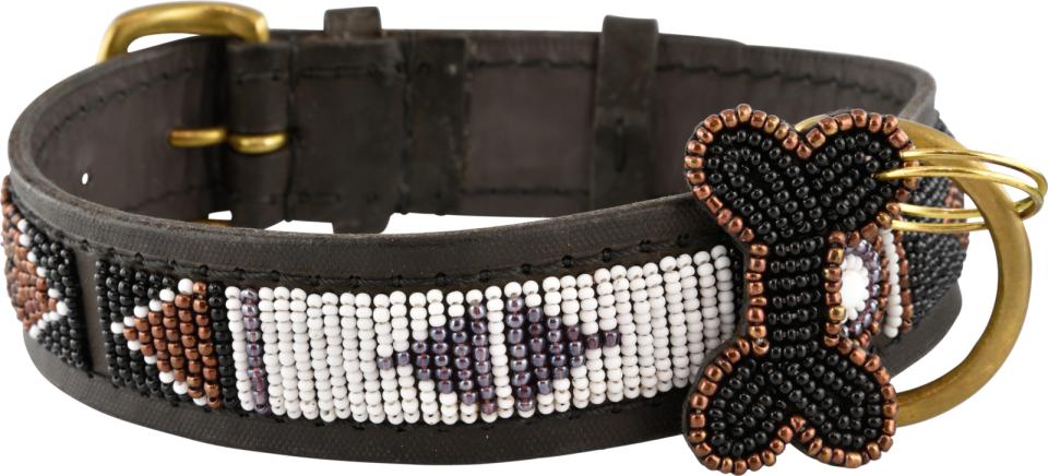 Kampuni handmade dog collar Swahili