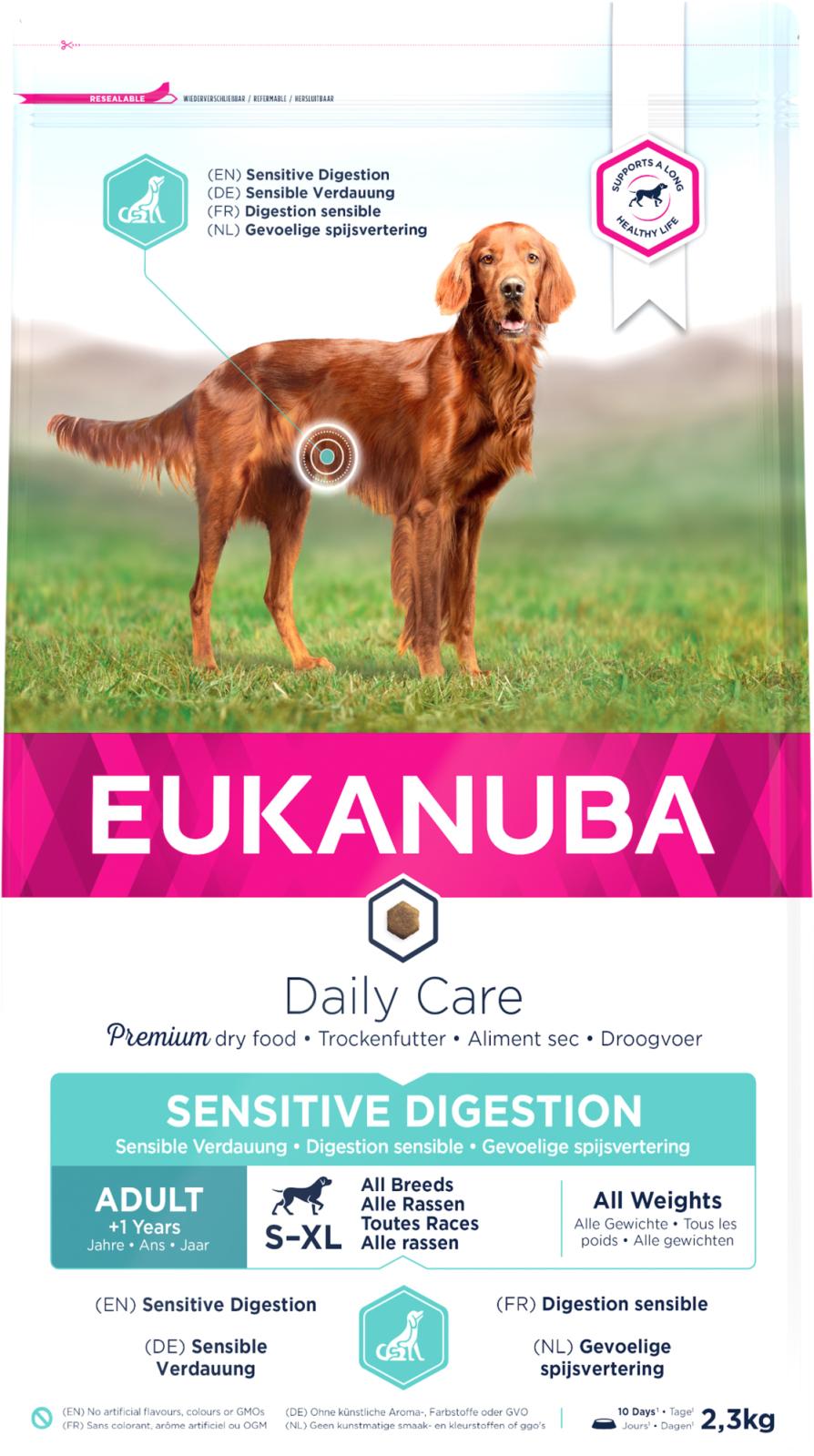 EUKANUBA DailyCare Adult All Breeds Sensitive Digestion