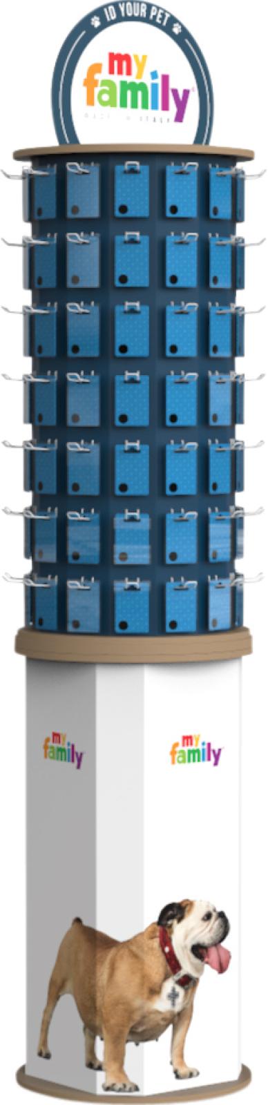 MyFamilyShop Revolving 98 display