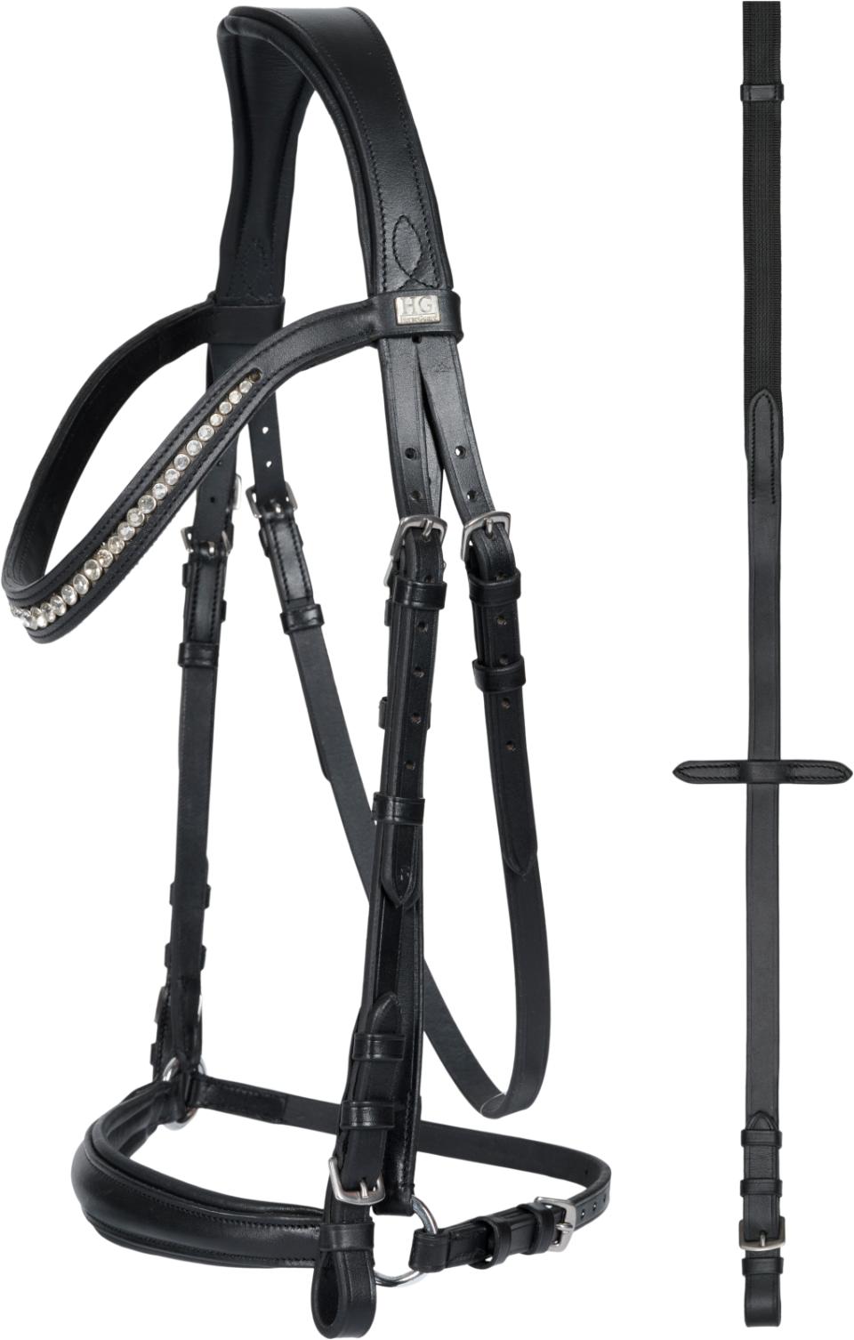 HorseGuard Cryll bridle w/drop noseband