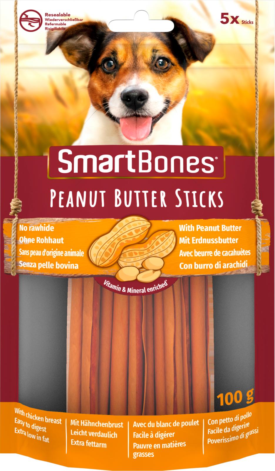SmartBones Peanut butter Sticks