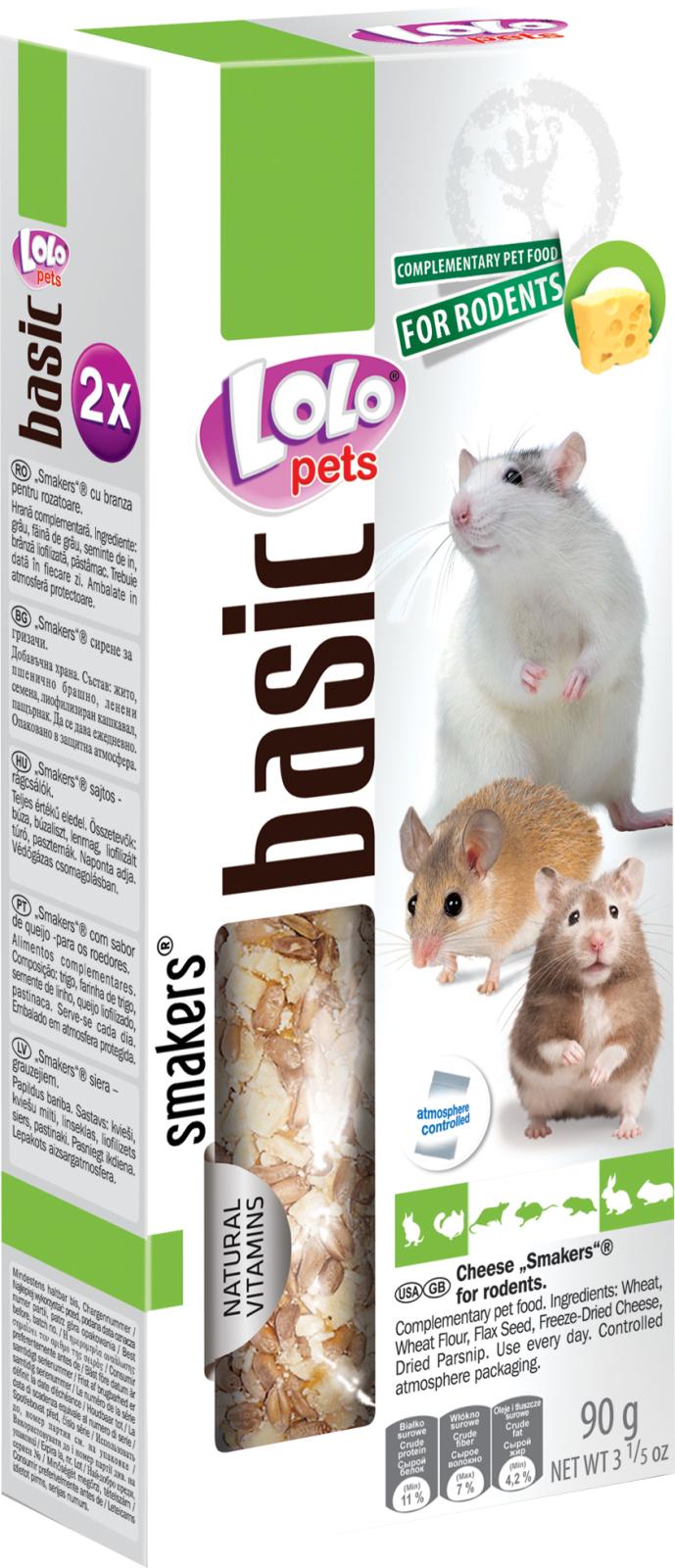 Smakers w. cheese, rodent