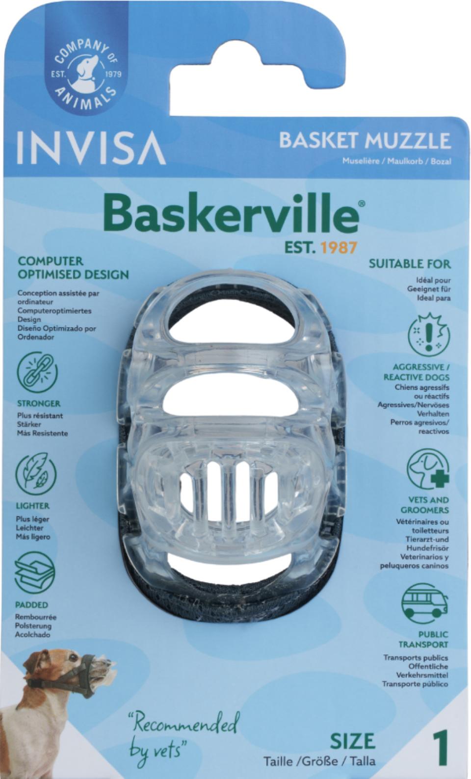 Baskerville INVISA muzzle