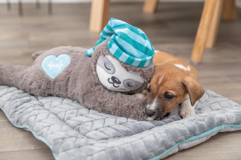 Trixie Junior sloth heartbeat, plush