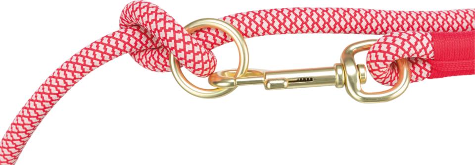 Trixie justerbar hundeline i blødt reb