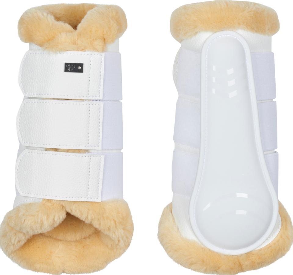 CATAGO Dressurgamaschen mit im. Lammfell