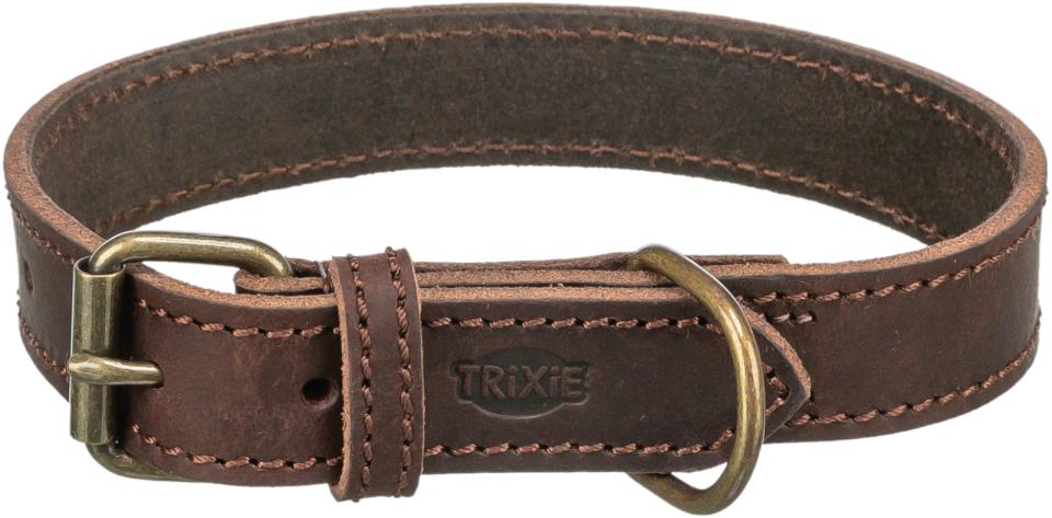 Greased Leather Collar Rustic